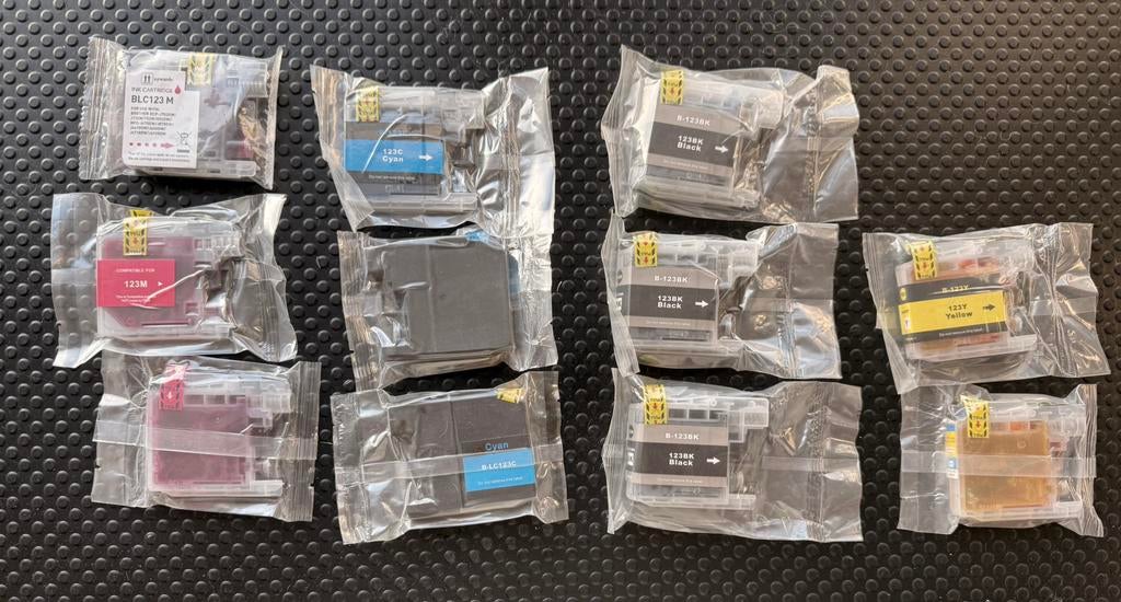 Inktcartridges voor Brother inktjet (11x), Ophalen of Verzenden, Nieuw