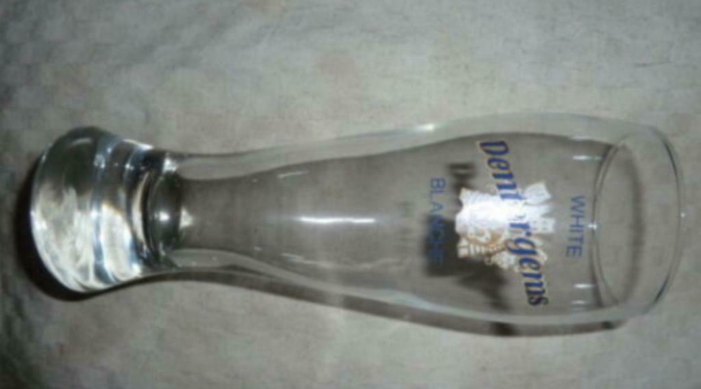 #H bier glas DENTERGEMS White / Blanche Brij. Riva Dentergem, Enlèvement ou Envoi, Neuf, Verre à bière