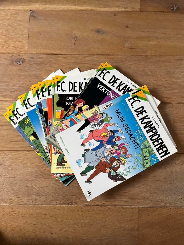 FC De Kampioenen strips, Boeken, Meerdere stripboeken, Ophalen of Verzenden, Gelezen, Hec Leemans