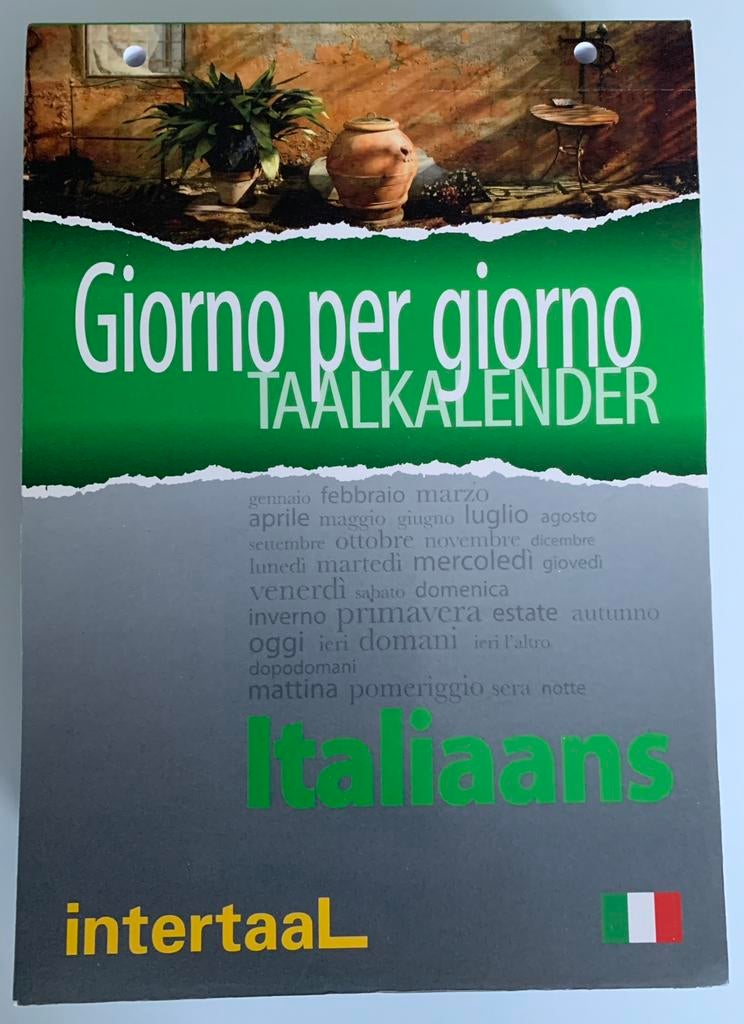 Giorno per giorno - Taalkalender Italiaans, Boeken, Ophalen, Zo goed als nieuw