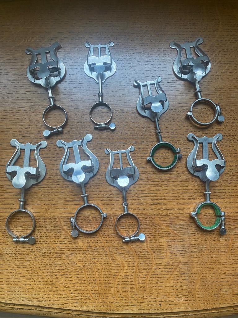 Harpjes voor klarinet/sax/koper, Muziek en Instrumenten, Ophalen, Gebruikt, Metaal, Bes-klarinet