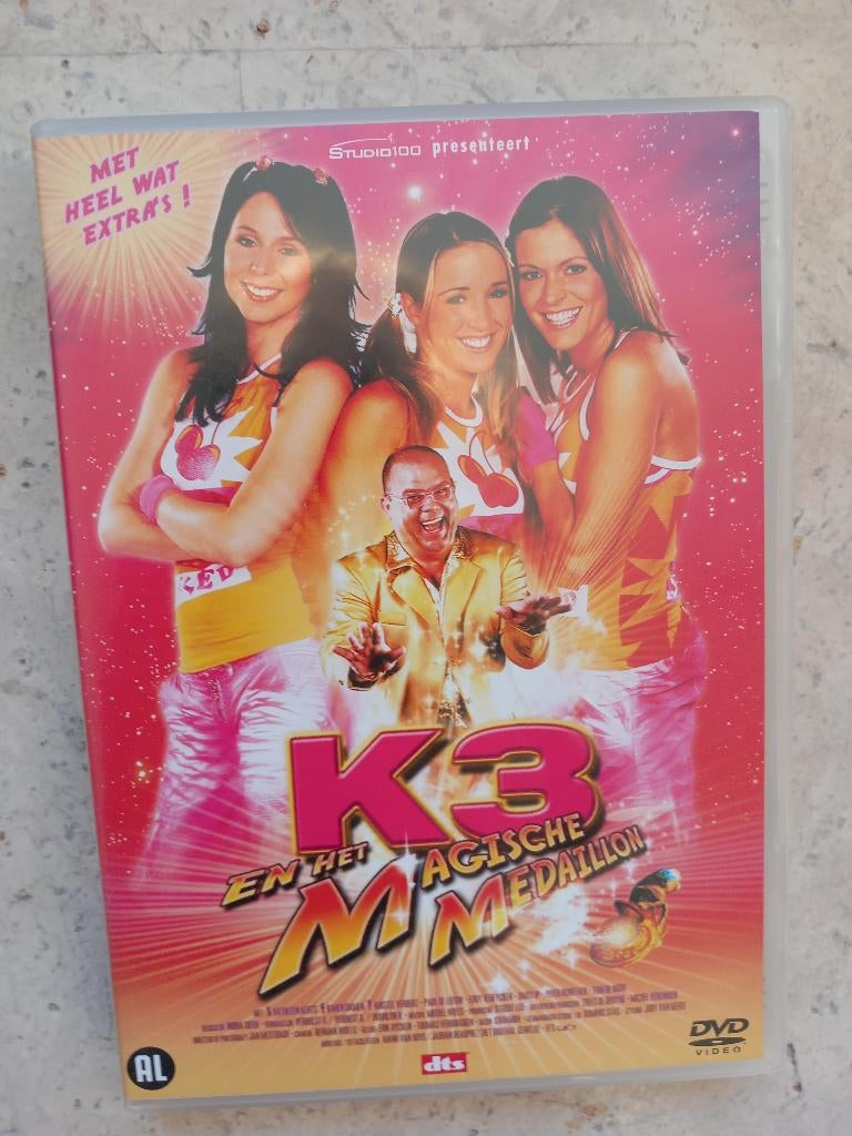 DVD K3 en het Magische Medaillon, Enlèvement ou Envoi, Utilisé, Aventure, Film