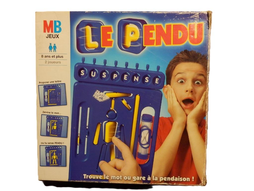 (15) - jeu Le pendu - MB -, Enfants & Bébés, Jouets | Éducatifs & Créatifs, Utilisé, Enlèvement ou Envoi