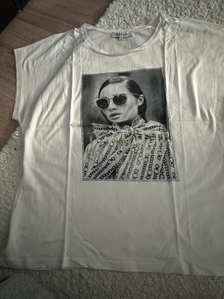 MORGAN tshirtje  XL, Ophalen of Verzenden, Zo goed als nieuw