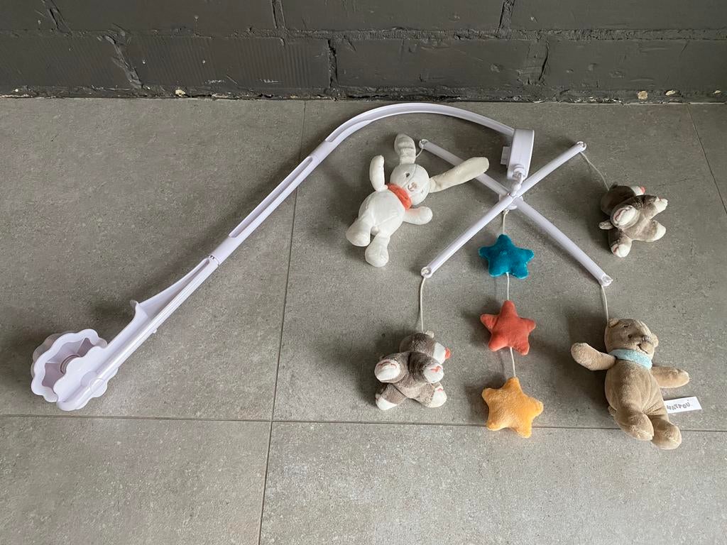 Muziekmobiel Nattou, Kinderen en Baby's, Ophalen, Zo goed als nieuw