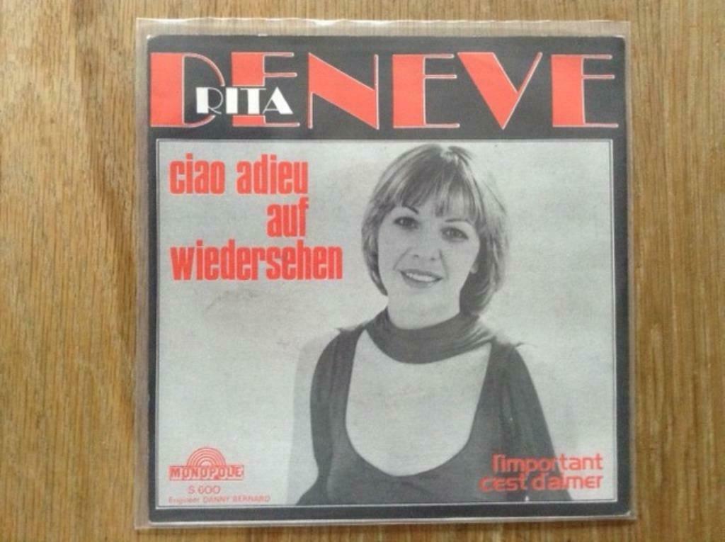 single rita deneve, Cd's en Dvd's, Ophalen of Verzenden, 7 inch, Pop, Single