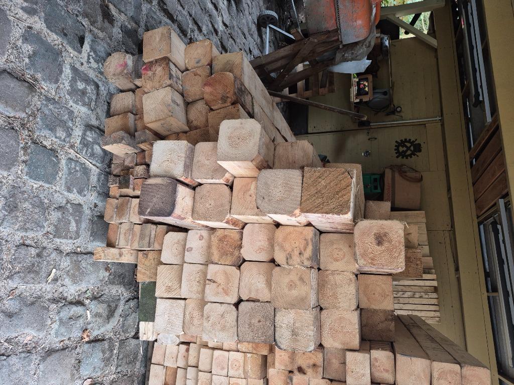 3 meter balk / palen, Ophalen of Verzenden, 250 cm of meer, Balken