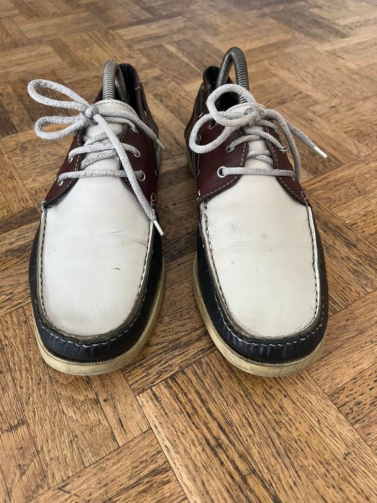 Mocassins Sebago, Gedragen, Blauw
