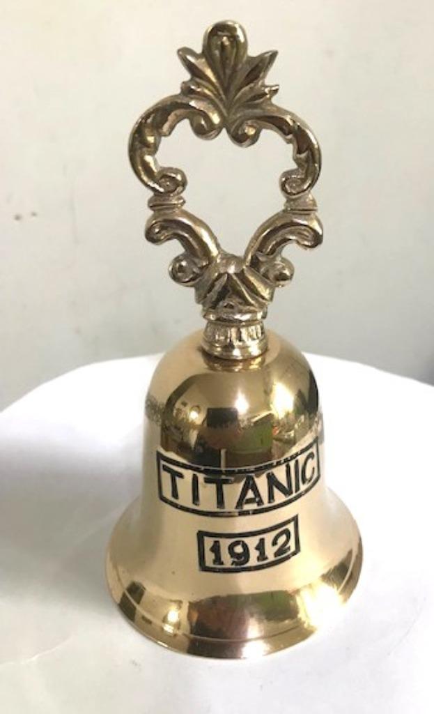 Cloche Titanic 1912 laiton bronze 🎵😍🔊💑🎁🤗, Antiquités & Art, Antiquités | Bronze & Cuivre, Bronze, Enlèvement ou Envoi