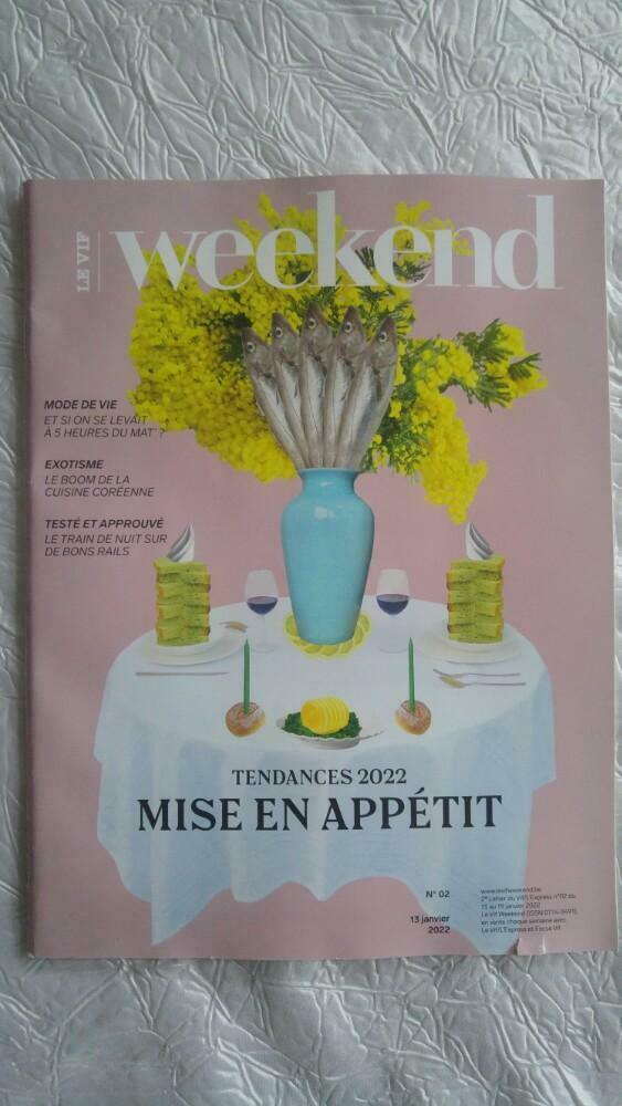 Vintage Revue le vif week-end 13 janvier 2022, Livres, Journaux & Revues, Enlèvement ou Envoi, Comme neuf