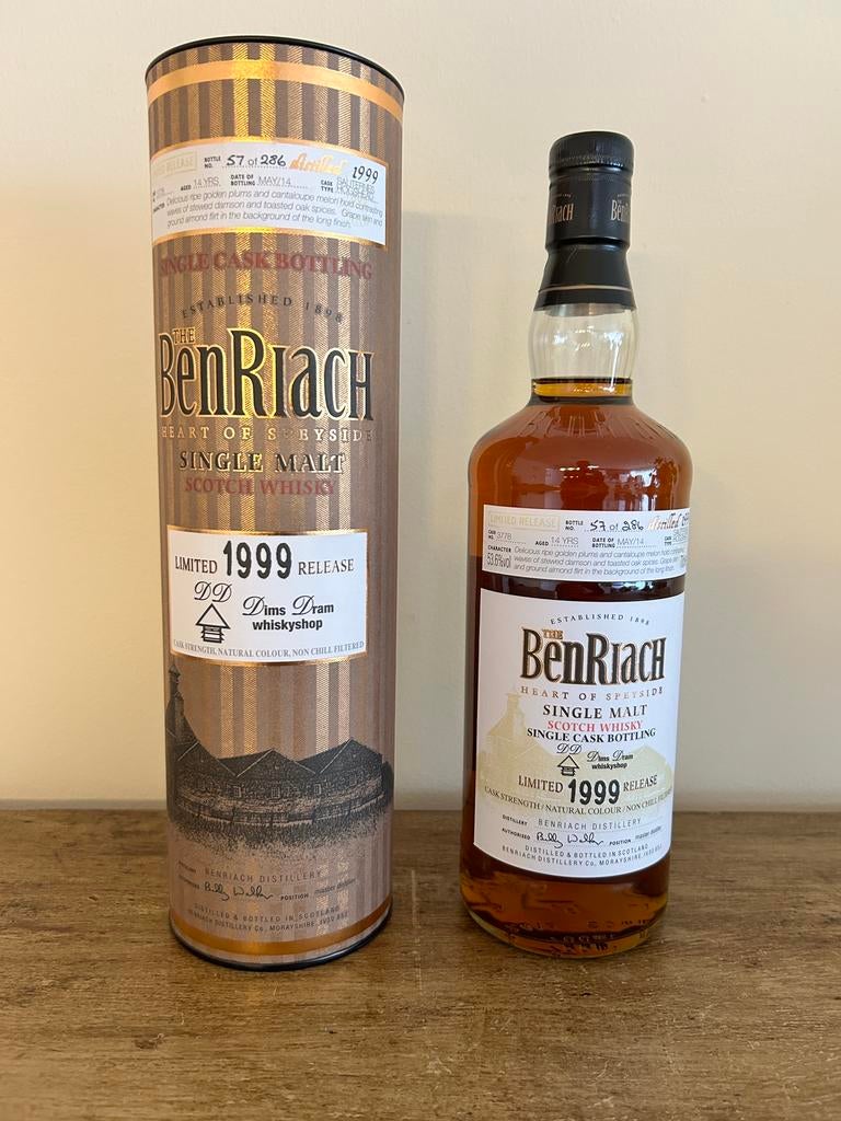 Benriach 1999 Single Malt Whisky, Verzamelen, Overige typen, Nieuw, Ophalen of Verzenden, Vol