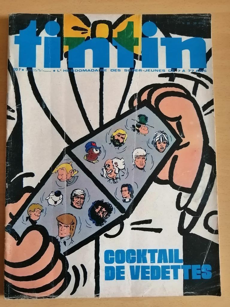 Le journal de Tintin numéro 20 - 1975, Enlèvement ou Envoi, Journal