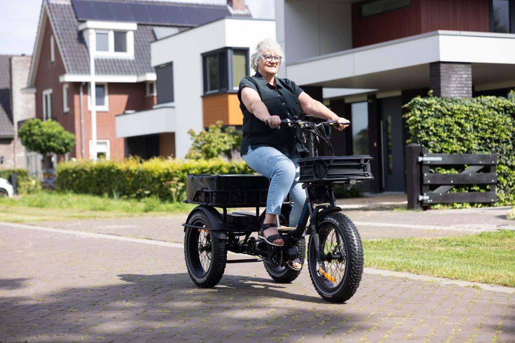 Elektrische driewielfiets BaroQ 2.0, Middenmotor, Inklapbaar, Ophalen of Verzenden, Nieuw