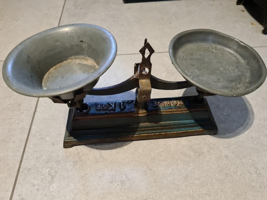 Balance antique, Enlèvement ou Envoi, Comme neuf
