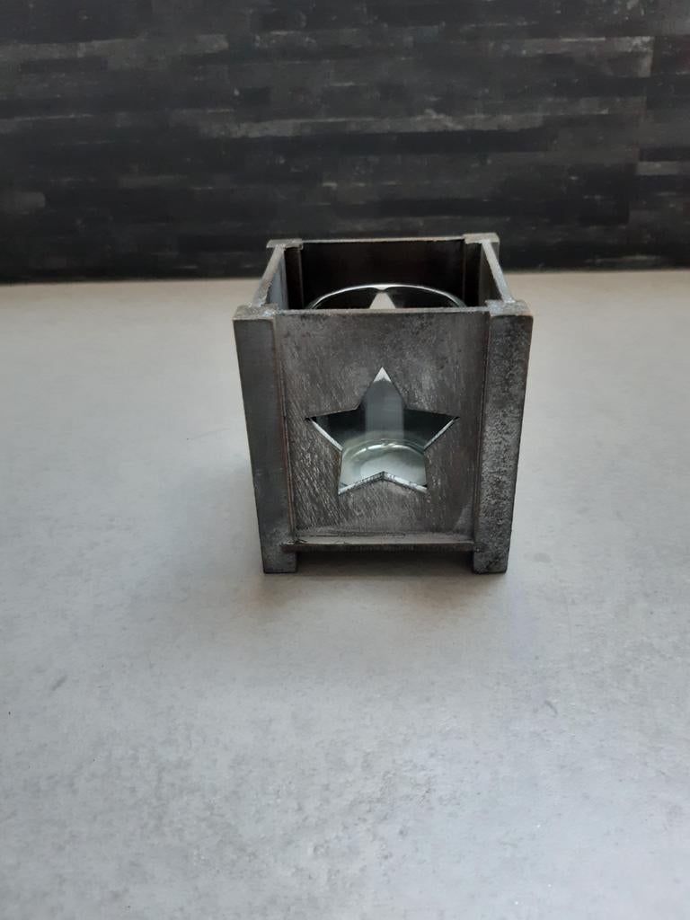 Photophore de Noël, Enlèvement, Comme neuf, Bois, Bougie