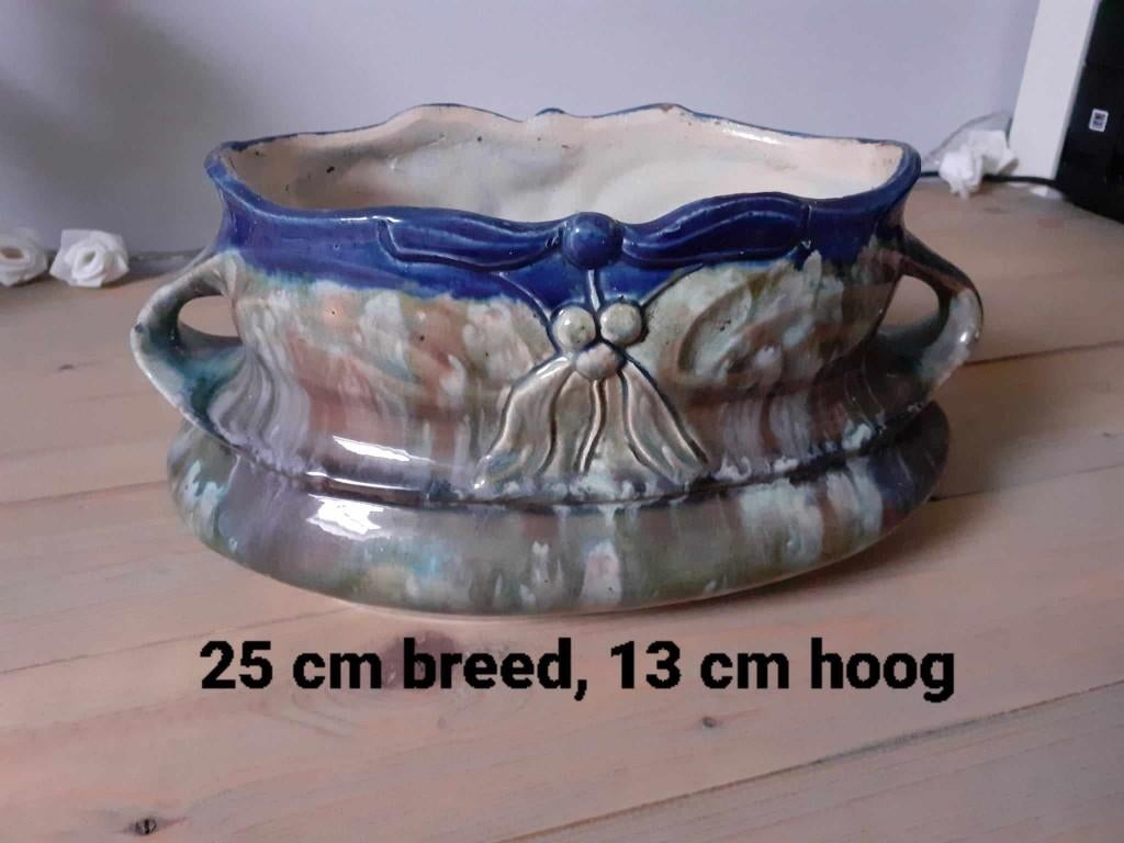 Antieke sierpot, Antiek en Kunst, Antiek | Porselein, Ophalen