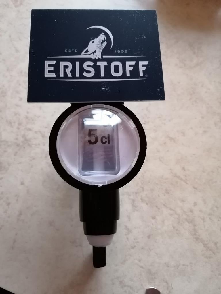 Eristoff  voor op fles  nieuw, Verzamelen, Ophalen, Nieuw