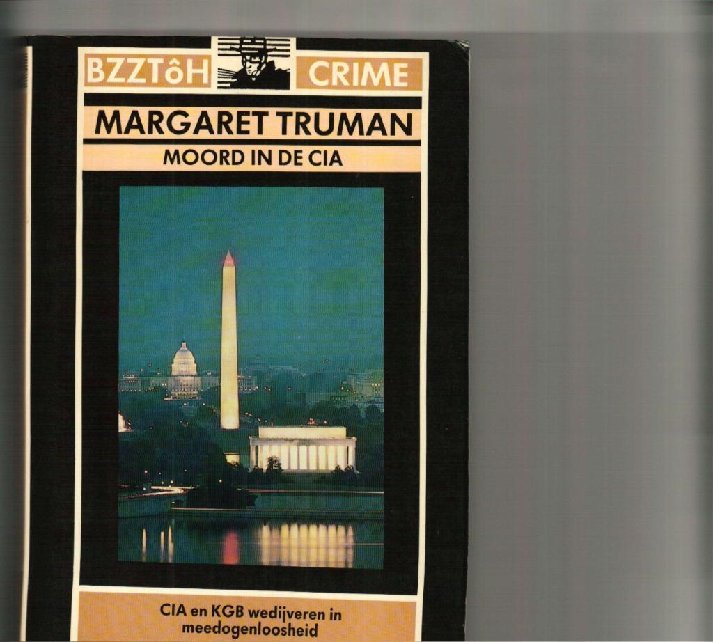 Moord in de CIA margaret truman 325 blz, Ophalen of Verzenden, Zo goed als nieuw