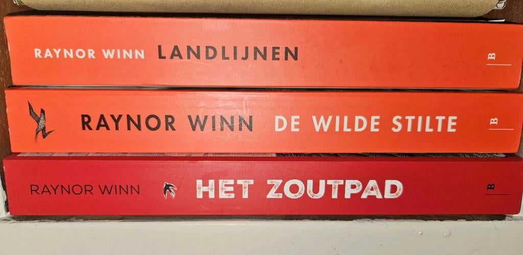 Raynor Winn, zoutpad trilogie, Boeken, Ophalen of Verzenden