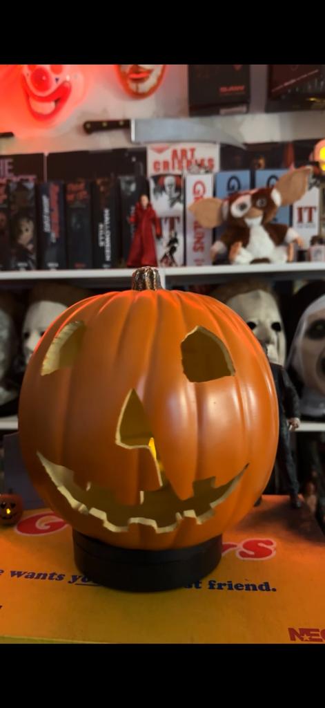 Pumpking micheal myers film halloween, Verzamelen, Ophalen of Verzenden, Zo goed als nieuw