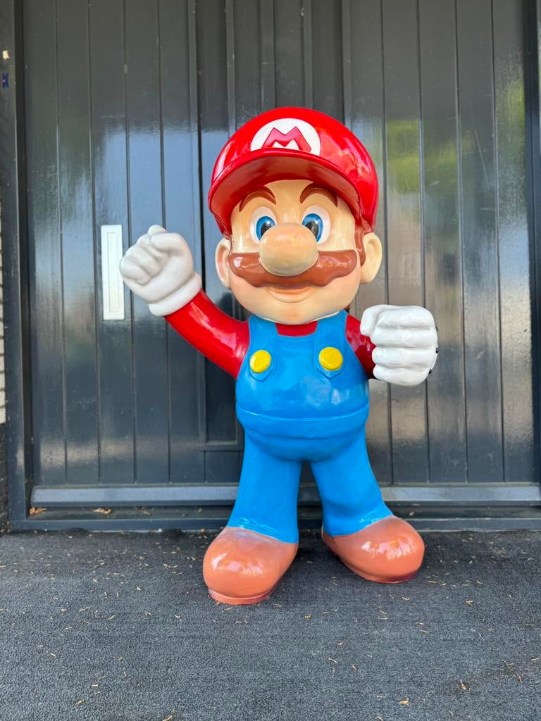 Grande statue de Mario Bross XL, Enlèvement, Comme neuf, Humain