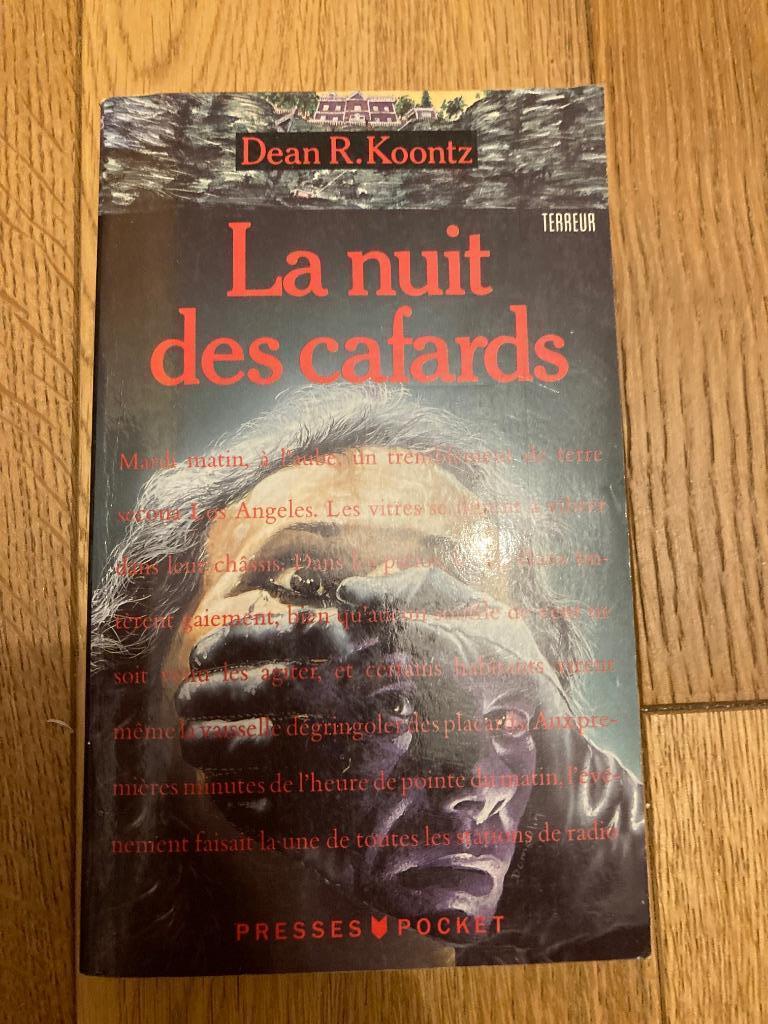 La nuit des cafards de Dean Koontz, Ophalen of Verzenden, Gelezen