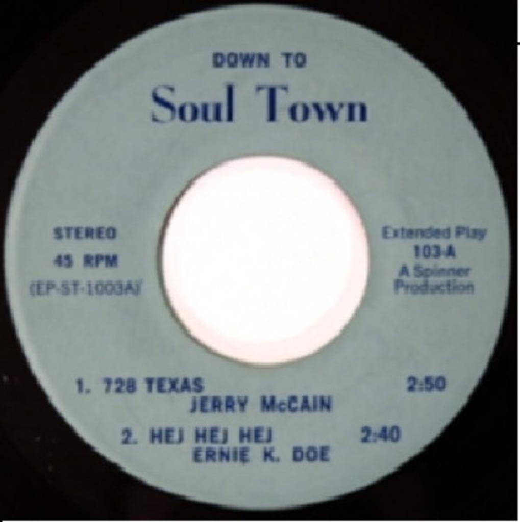 Down To Soul Town 103  Ep 4x ' Popcorn, Cd's en Dvd's, Vinyl Singles, Zo goed als nieuw, R&B en Soul, 7 inch, Ophalen of Verzenden