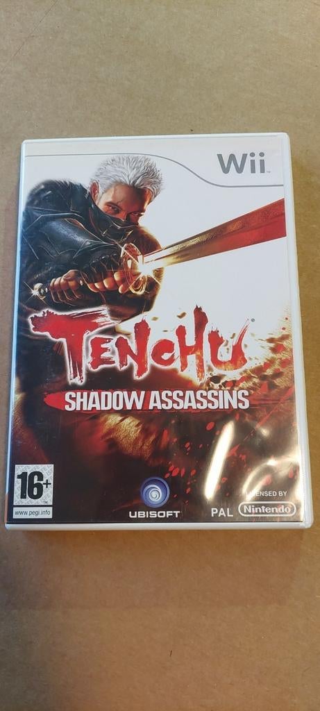 Tenchu Shadow Assassins - Nintendo Wii, Enlèvement ou Envoi, Comme neuf