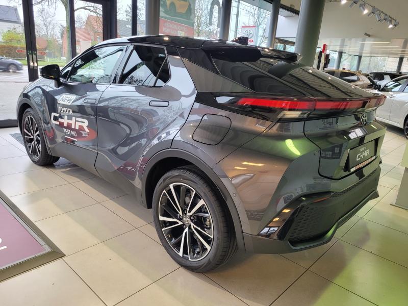 Toyota C-HR Premium +Luxury Pack, Autos, Toyota, Argent ou Gris, Achat, Autres carburants, Noir