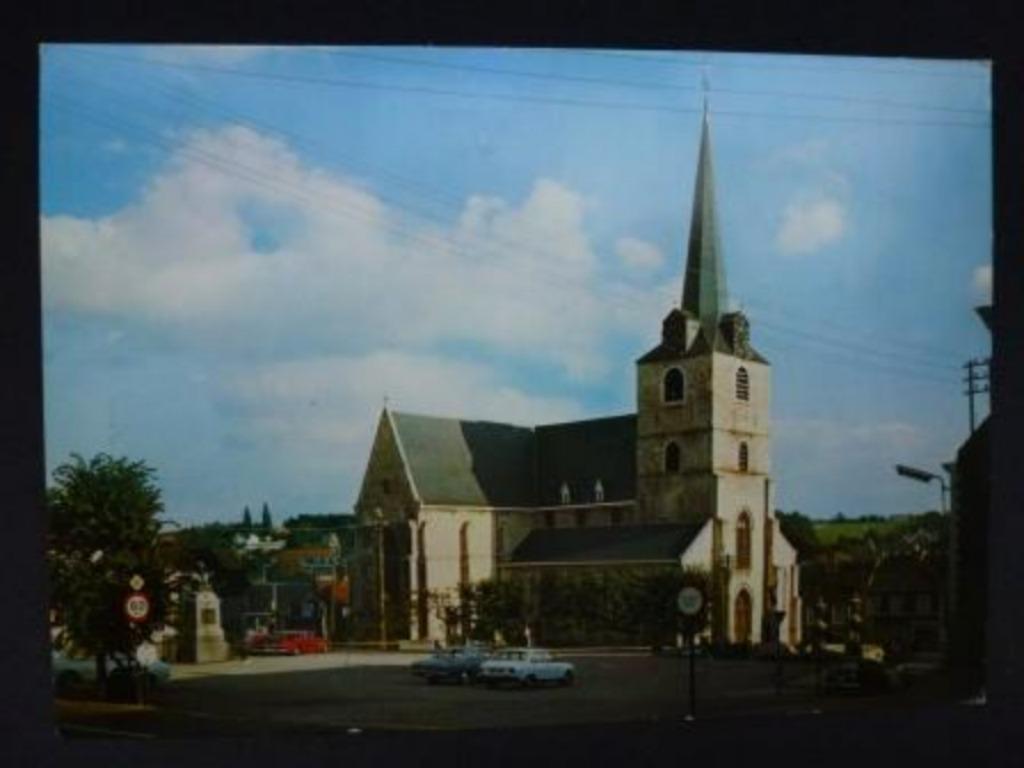 Overijse st Martinus kerk oude prentkaart niet gelopen, Verzamelen, Ophalen of Verzenden, Ongelopen, Vlaams-Brabant