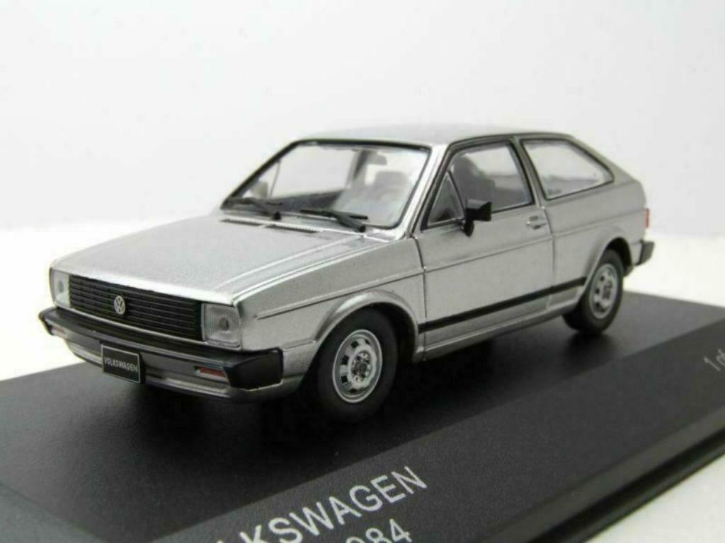 1:43 WhiteBox VolksWagen VW Gol BX 1984 silver, Hobby en Vrije tijd, Modelauto's | 1:43, Nieuw, Auto, Ophalen of Verzenden