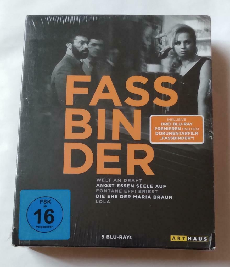 Fassbinder (Coffret 5 Blu-ray) neuf sous blister, Cd's en Dvd's, Ophalen of Verzenden, Nieuw in verpakking, Drama, Boxset