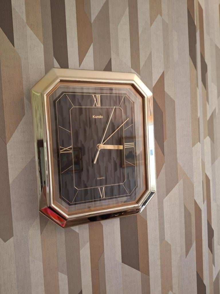 Horloge "Kundo", Ophalen, Zo goed als nieuw, Wandklok