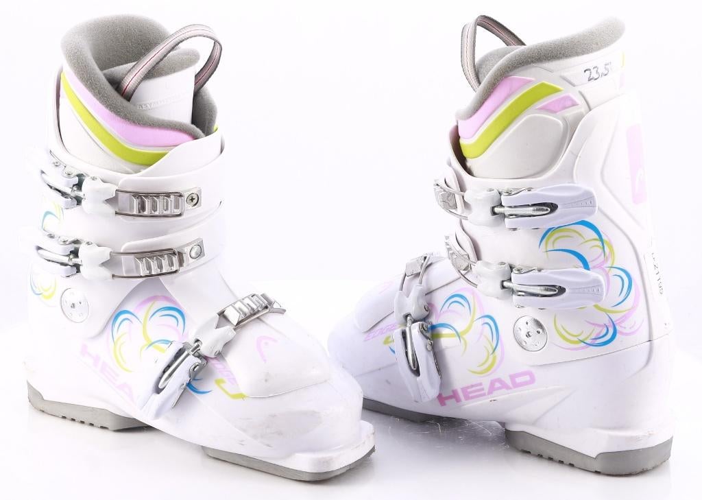 36,5 37 38 38,5 EU kinder skischoenen HEAD EDGE J3, white, Sport en Fitness, Skiën en Langlaufen, Gebruikt, Schoenen, Ski, Head