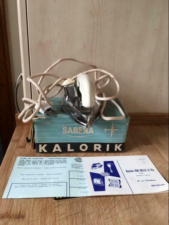 Ancien souvenir fer à repasser neuf Sabena, Verzamelen, Merken en Reclamevoorwerpen, Nieuw