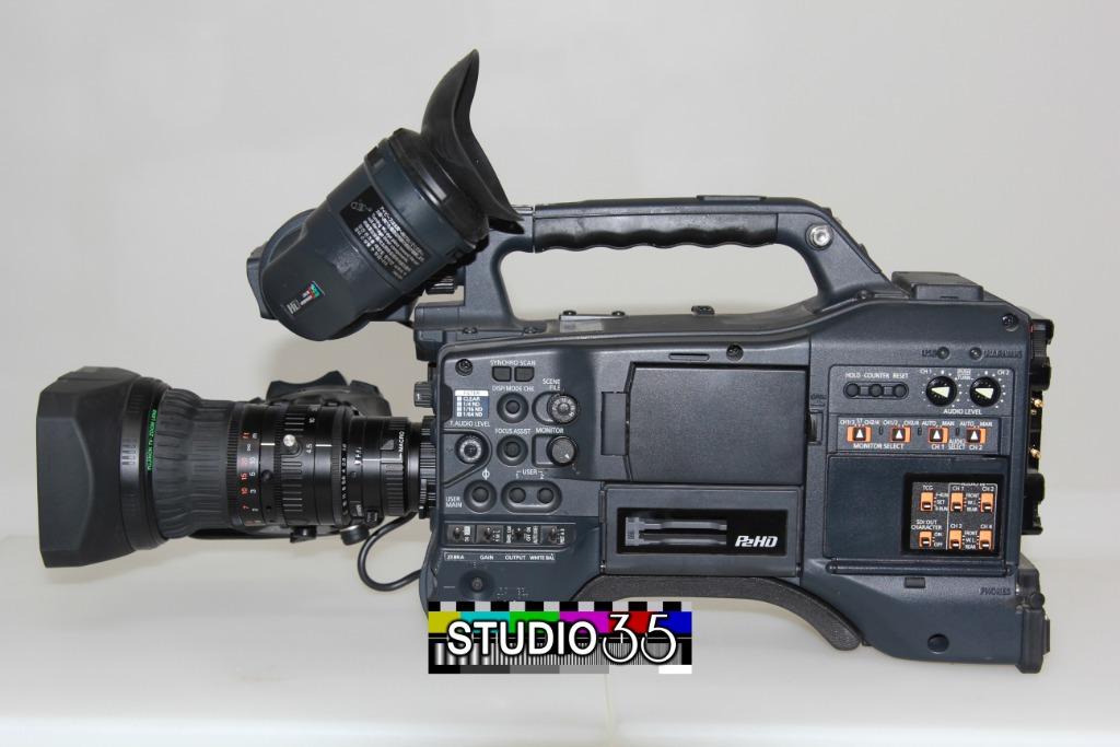 Panasonic AG-HPX-370P + Fujinon XT17x4.5BRM-K14, Audio, Tv en Foto, Videocamera's Digitaal, Full HD, Gebruikt, Panasonic, Ophalen of Verzenden