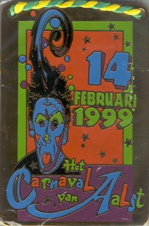 Carnaval medaille Aalst 1999, Enlèvement ou Envoi