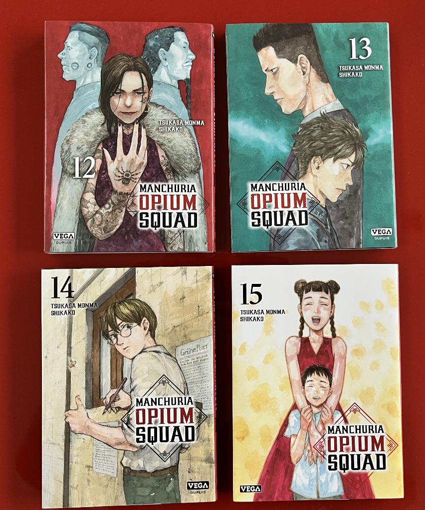 Manga Manchuria Opium Squad (12-15) - FR - VEGA - NIEUW, Meerdere comics, Ophalen of Verzenden, Nieuw