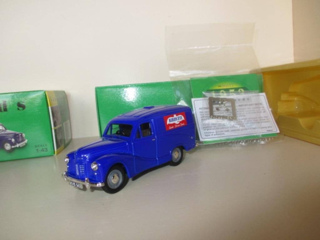 Vanguards /Austin A40 Van (Birds Eye) / 1:43 / Neuf en boîte, Enlèvement ou Envoi, Neuf, Voiture, Vanguards
