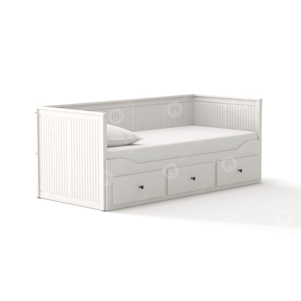 Lit IKEA convertible HEMNES, 210 cm, Comme neuf, Enlèvement, Réglable