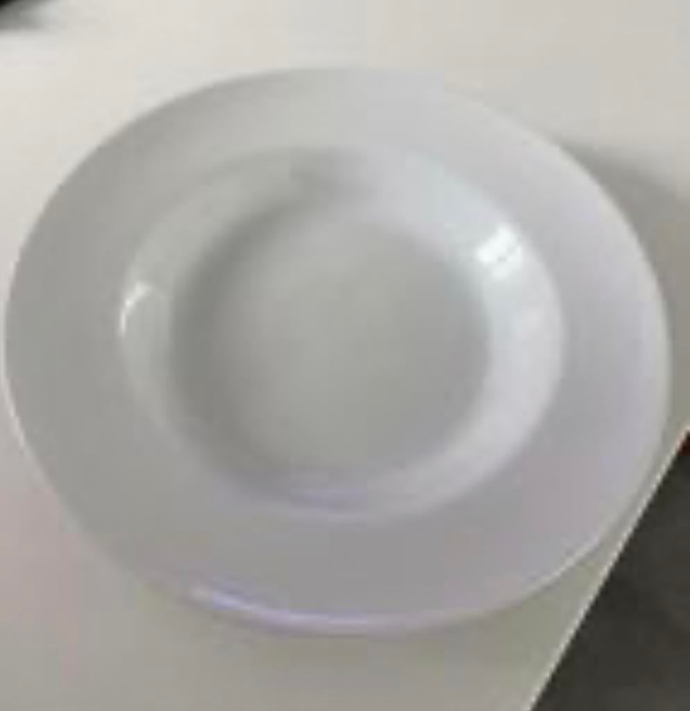 6 assiettes porcelaine italienne spaghetti, bouillabaisse, Huis en Inrichting, Keuken | Servies