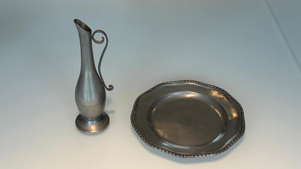 Tinnen voorwerp REAL PEWTER, Antiek en Kunst, Ophalen of Verzenden