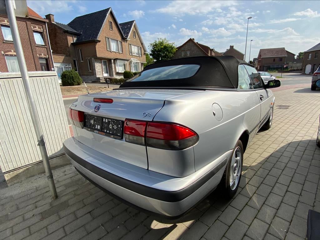 Saab 93 Cabriolet AUT. très bon état 1er. Approuvé rosace F, Autos, Argent ou Gris, Achat, 110 kW, Entreprise