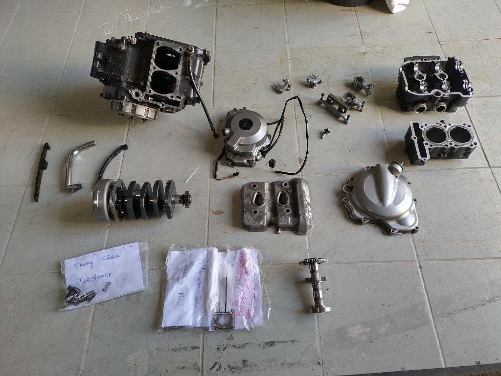 motorblok kawasaki zzr 250 voor onderdelen, Motoren, Ophalen of Verzenden, Gebruikt