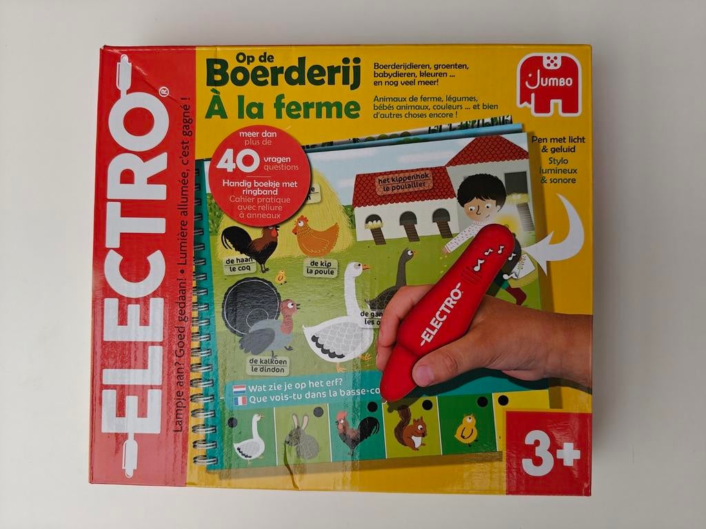 Electro educatief speelgoed, Ophalen