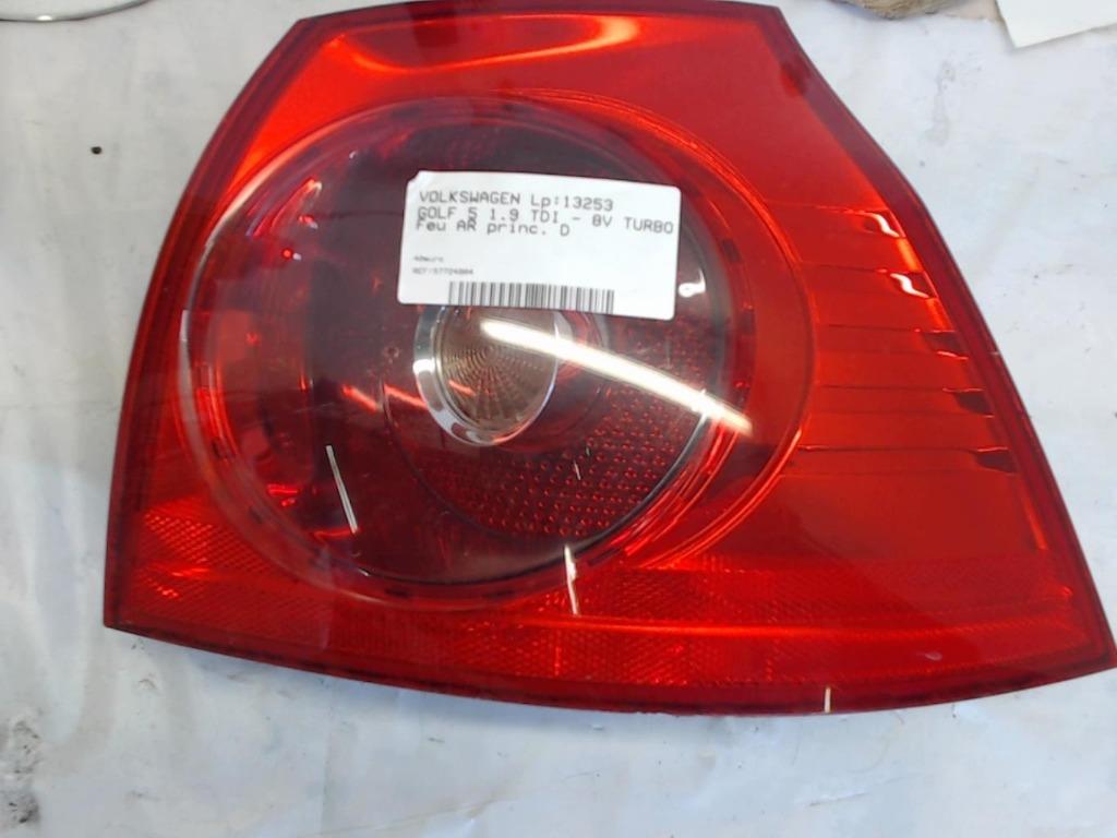 Feu arrière principal droit Volkswagen Golf 5 2003-2008, Ophalen of Verzenden, Gebruikt, Volkswagen