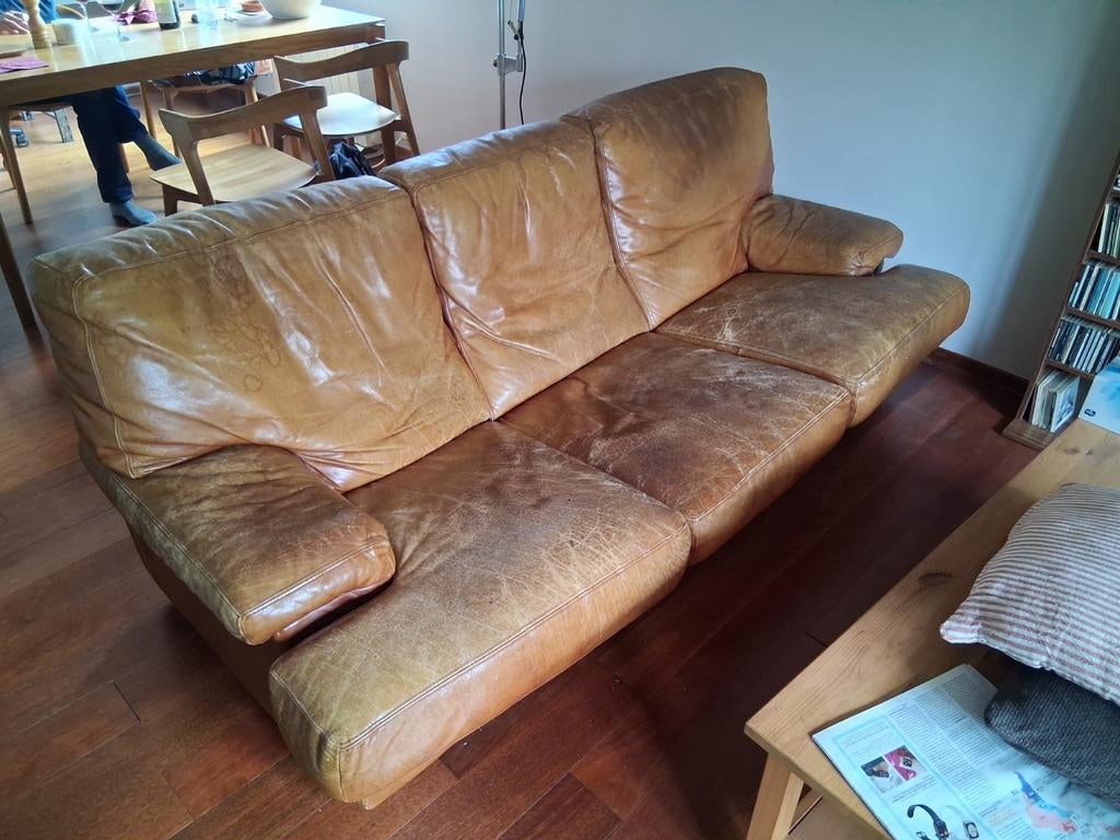 Canapé en cuir, Maison & Meubles, Cuir