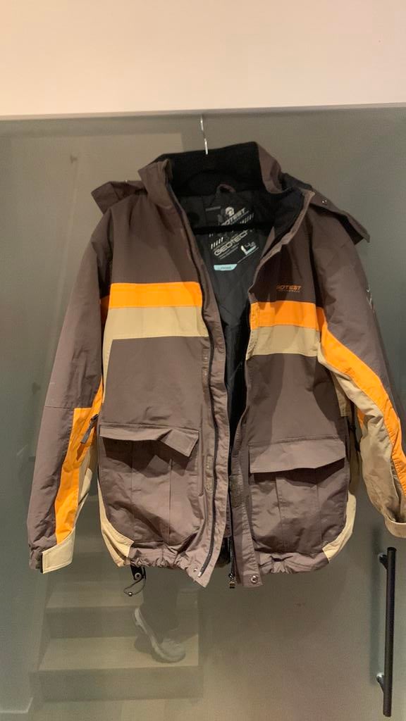 Protest Boardwear geotech jas heren large bruin, Ophalen, Gebruikt, Kleding, Protest