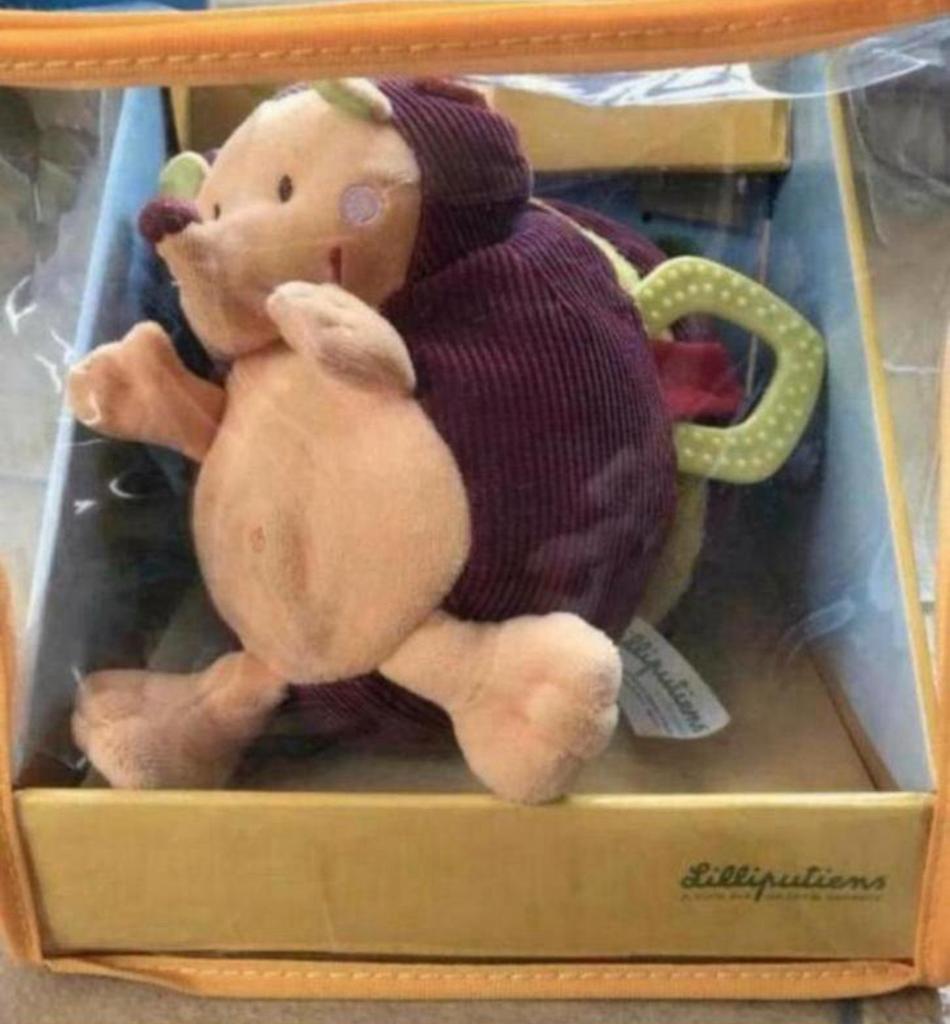 Lilliputiens egel Simon, Ophalen, Zo goed als nieuw