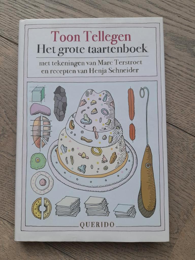 Toon Tellegen - Het grote taartenboek, Boeken, Literatuur, Zo goed als nieuw, Ophalen